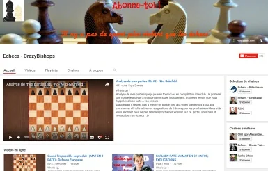 Chaîne Youtube CrazyBishops