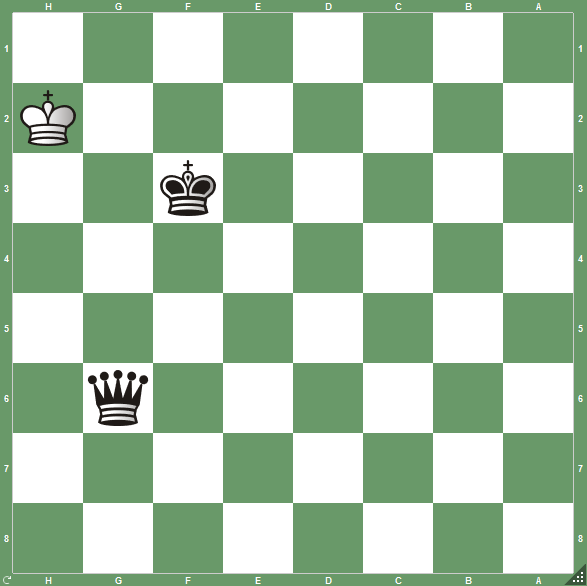 Puzzle échecs mat en 1 coup - trait aux noirs