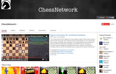 Chaîne Youtube ChessNetwork
