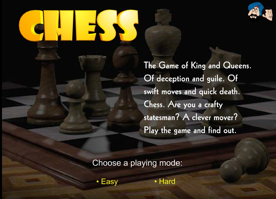 Jouer à Chess Game Santa Banta en flash en ligne gratuitement