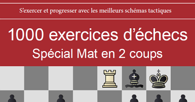 Livre 1000 exercices d'échecs : Spécial mat en 2 coups par Régis Warisse aux éditions Le Lys Bleu