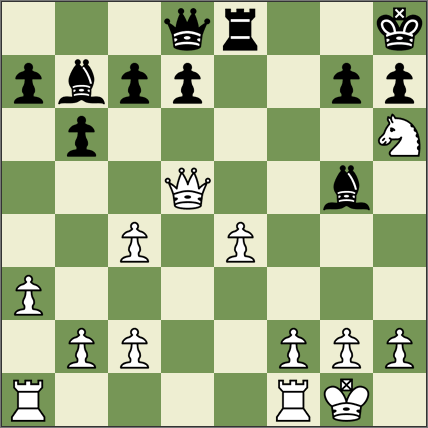 Puzzle échecs mat en 2 coups - trait au blanc - Part 2