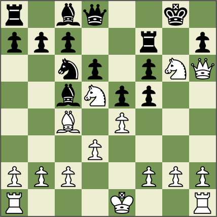 Puzzle échecs mat en 2 coups - trait au blanc - Part 3