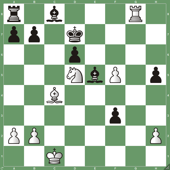 Puzzle échecs mat en 1 coup - trait aux blancs - Fou 2